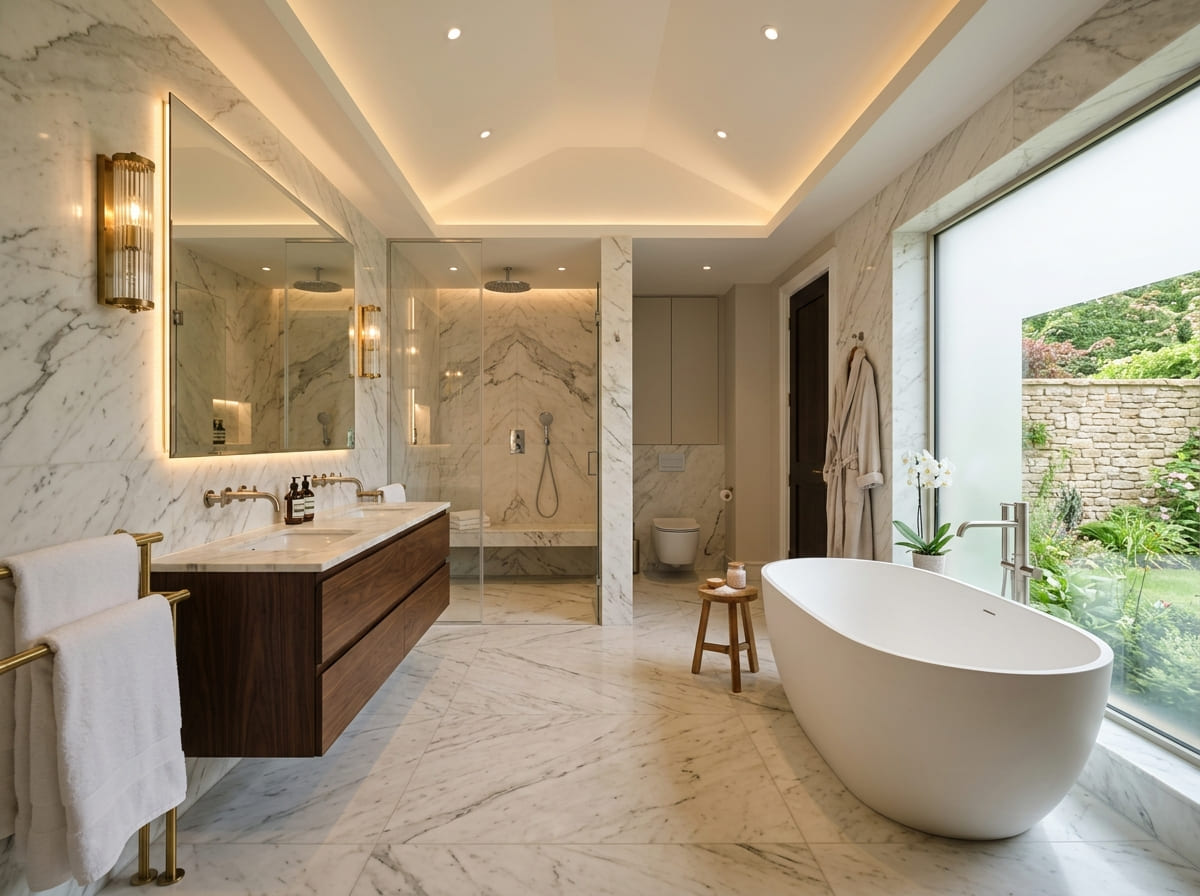 Custom Bathroom Renovation in Seymour