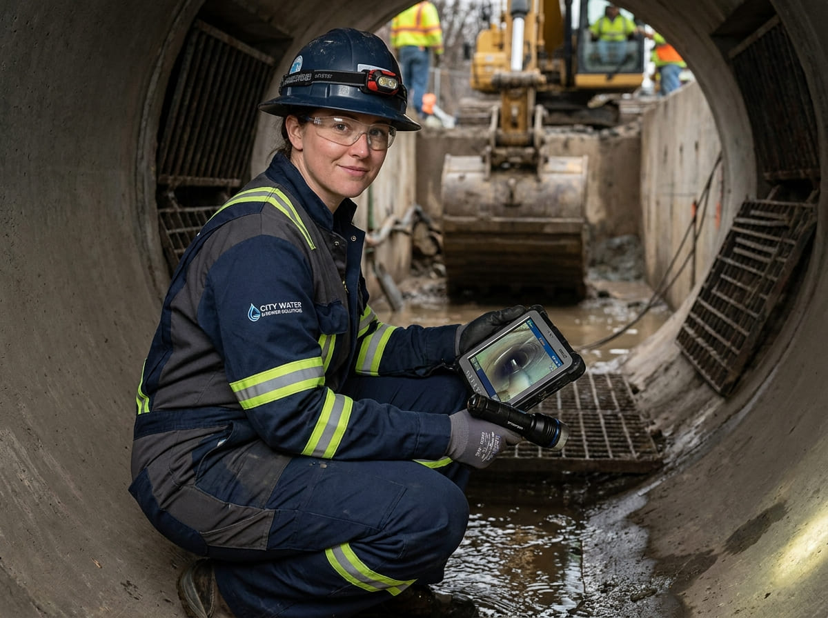 Sewer Line Inspection & Replacement in Seymour